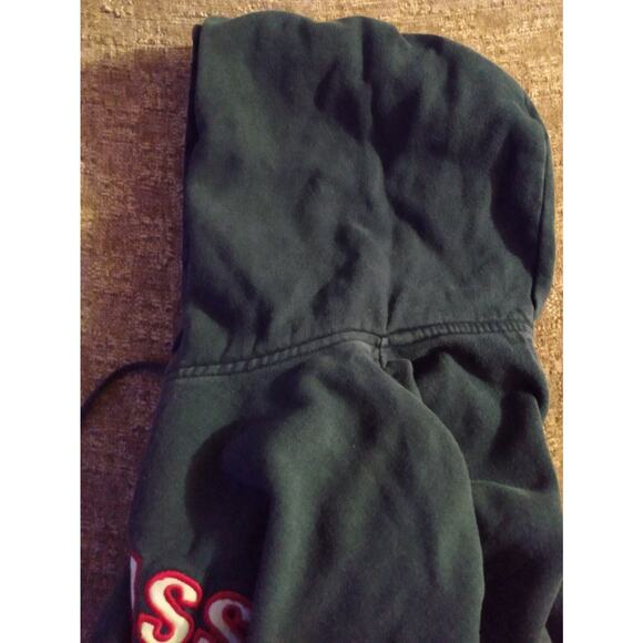 US Polo Assn. Hoodie Mens 2XL Blue Hooded Sweatshirt Cotton Hood Spell Out - Picture 11 of 14